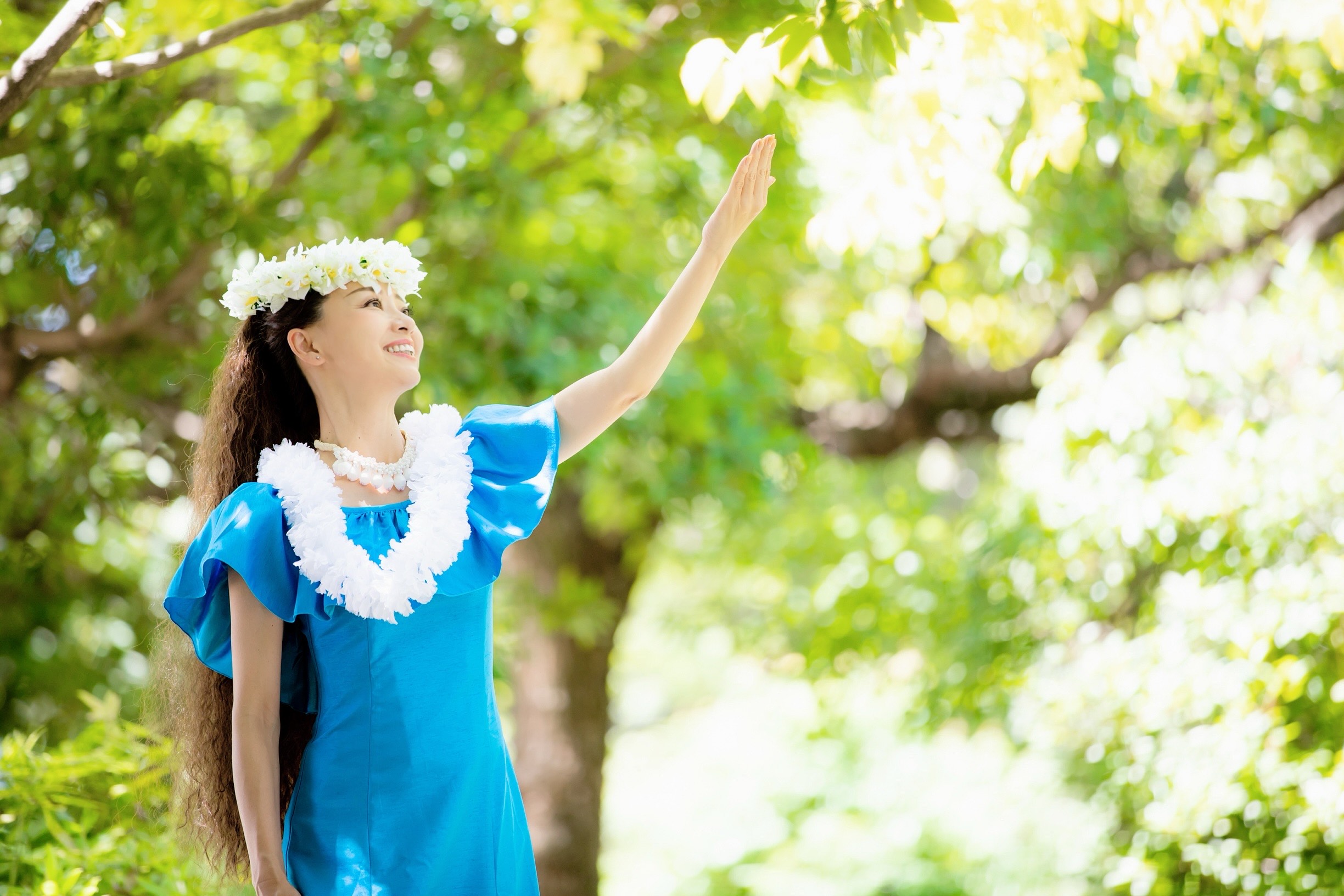 中高年のハワイアンフラ(超入門・初中級)のイメージ