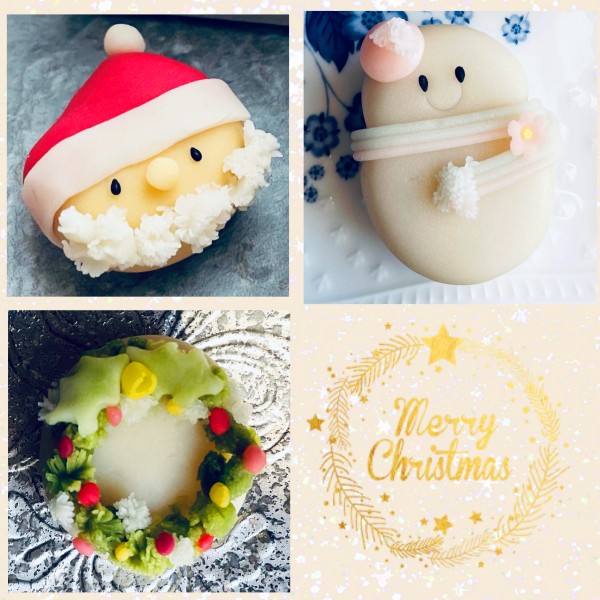 12月18日「クリスマスの和菓子」を作りましょう　 ～季節の和菓子作り～サムネイル