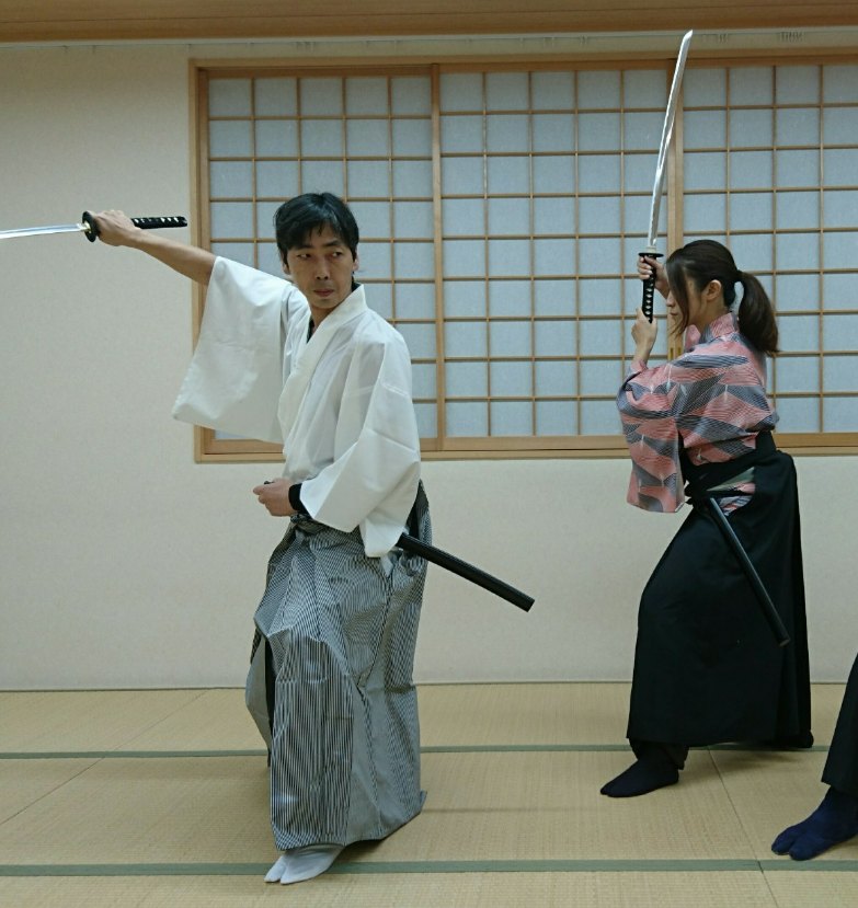 護身術　「和太刀」のイメージ
