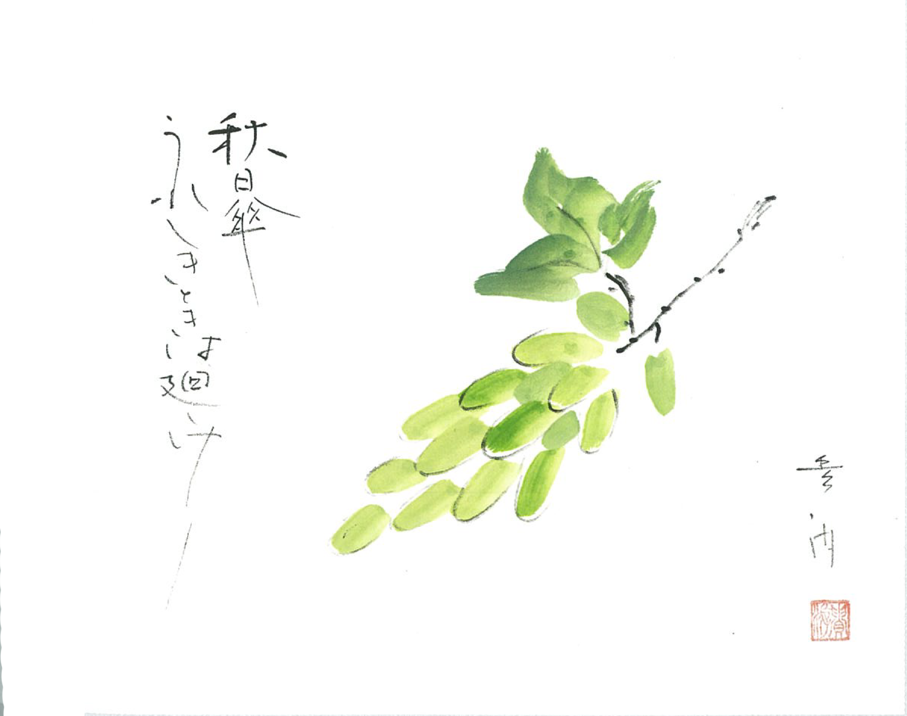 俳画のイメージ