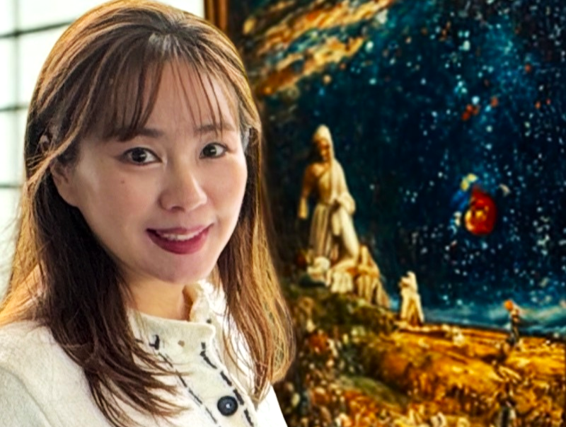 世界的名画で対話アート鑑賞のイメージ