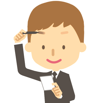 男性の「眉・肌・爪」講座のイメージ